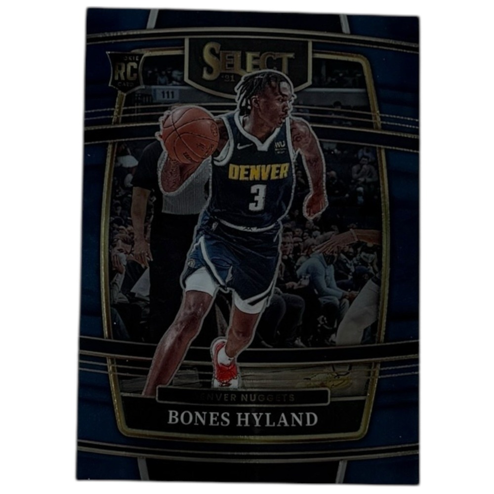 2021-22 Panini Select -‎ Concourse Blue #79 Bones Hyland (RC)